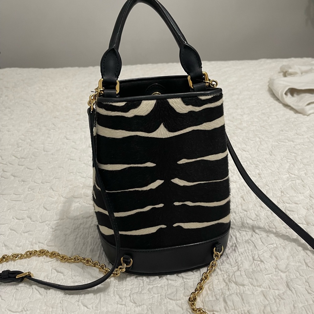 Burberry Zebra Bucket Bag